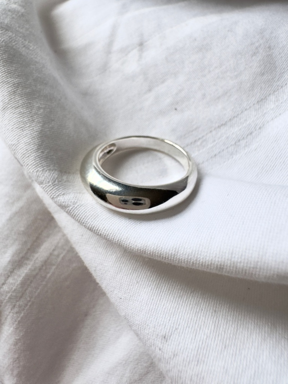 Silver Dome Ring